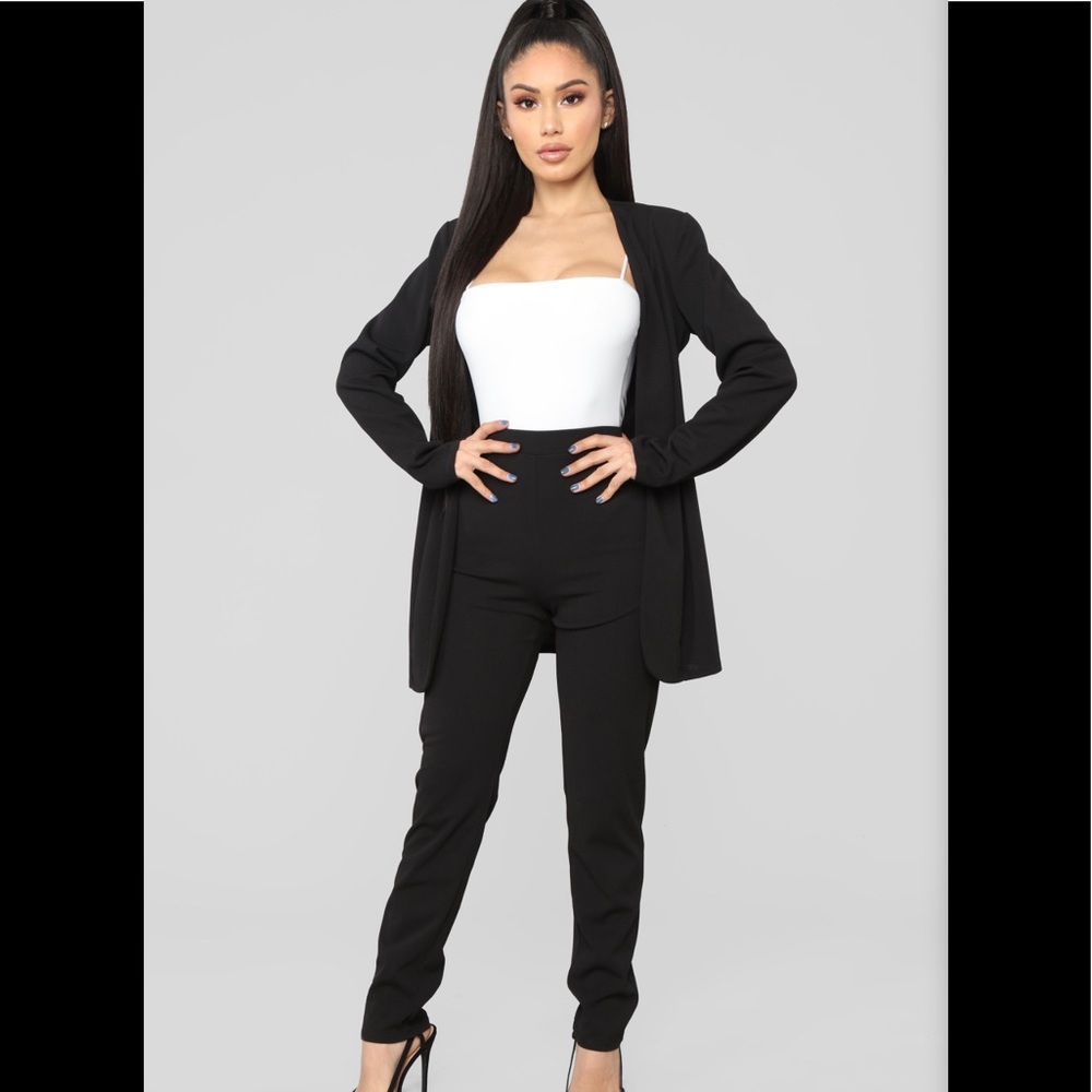Blazer Pants Set